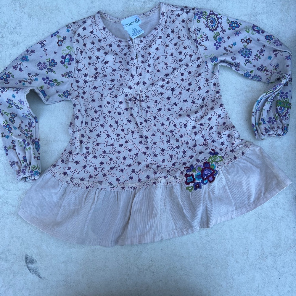 Girls Naartjie  Size Small 4 Years Shirt